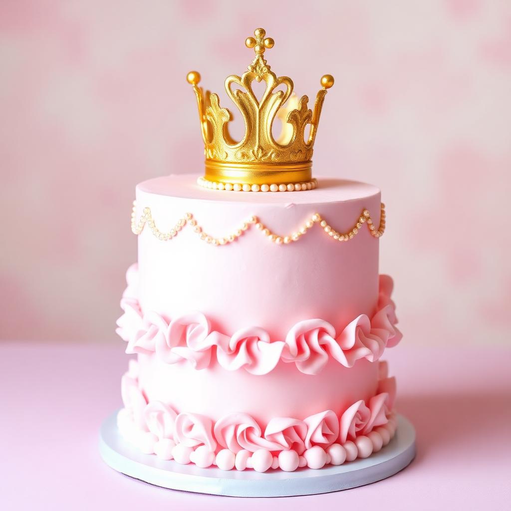 Birthday Cakes — Princess Pink