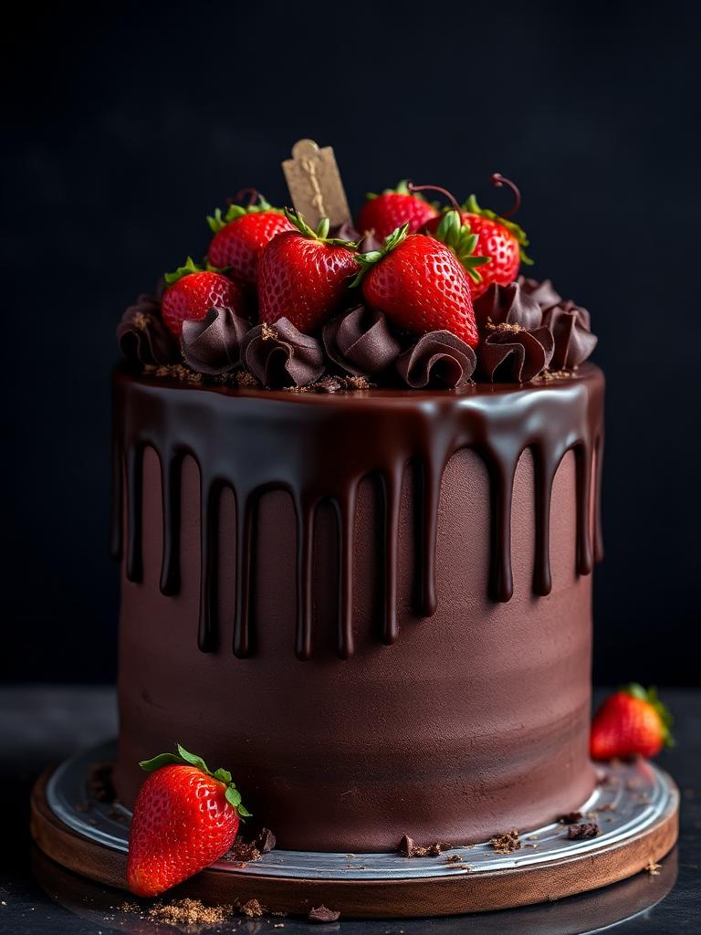 Celebration Cakes — Chocolate Ganache